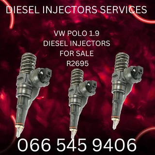 VW POLO 1.9 DIESEL INJECTORS FOR SALE ON EXCHANGE WITH WARRANTY