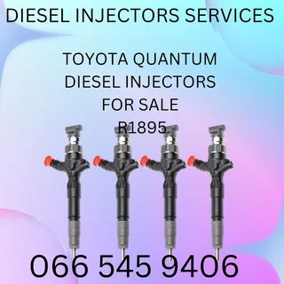 Toyota Quantum Diesel Injectors For Sale On Exchange With Warranty