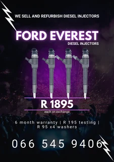 Ford Everest Bt50 Diesel Injectors For Sale On Exchange With Warranty