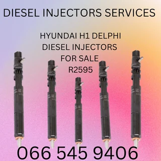 HYUNDAI H1 DELPHI DIESEL INJECTORS FOR SALE ON EXCHANGE WITH WARRANTY