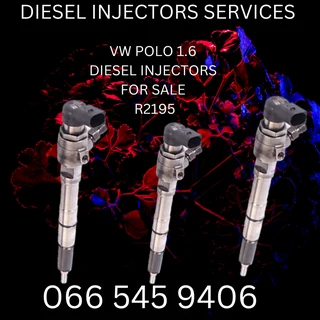 Vw Polo 1.6 Diesel Injectors For Saleon Exchange With Warranty