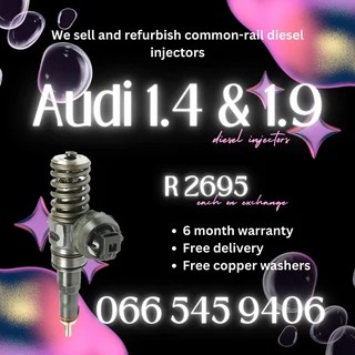 Audi 1.4 & 1.9 Diesel Injectors For Sale On Exchange With Warranty