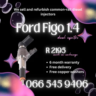 Ford Figo Diesel Injectors For Sale On Exchange With Warranty