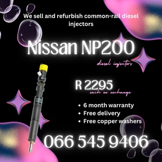 Nissan Np200 Diesel Injectors For Sale On Exchange With Warranty