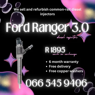 Ford Ranger 3.0 Tdci Diesel Injectors For Sale On Exchange With Warranty