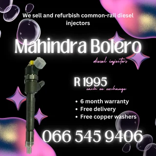 Mahindra Bolero Diesel Injectors For Sale On Exchange With Warranty