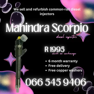 Mahindra Scorpio Diesel Injectors For Sale On Exchange With Warranty