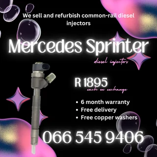 Mercedes Benz Sprinter Diesel Injectors For Sale On Exchange With Warranty
