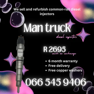 Man Truck Diesel Injectors For Sale On Exchange With Warranty