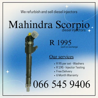 Mahindra Scorpio Diesel Injectors For Sale On Exchange With Warranty