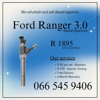 Ford Ranger 3.0 Tdci Diesel Injectors For Sale On Exchange With Warranty