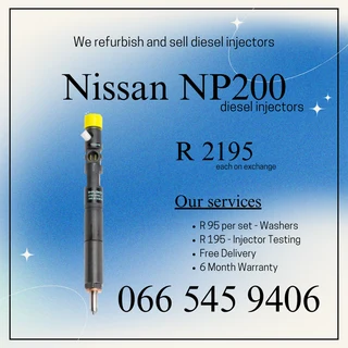 Nissan Np200 Diesel Injectors For Sale On Exchange With Warranty