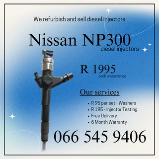 Nissan Np300 Diesel Injectors For Sale On Exchange With Warranty