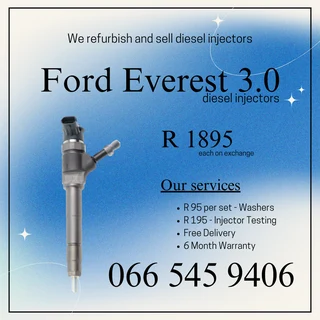 Ford Everest Diesel Injectors For Sale On Exchange With Warranty