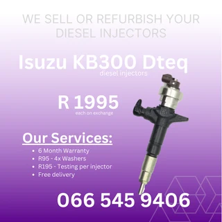 Isuzu Kb300 Dteq Diesel Injectors For Sale One Xchange With Warranty