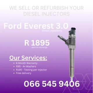 Ford Everest 3.0 Bt50 Diesel Injectors For Sale On Exchange With Warranty