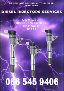 Gwm 2.8 Diesel Injectors For Sale On Exchange With Warranty