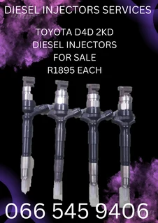 Toyota D4d 2kd Diesel Injectors For Sale On Exchange With Warranty