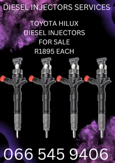 Toyota Hilux Diesel Injectors For Sale On Exchange With Warranty