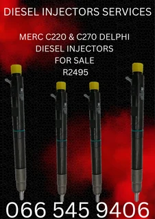 Mercedes C220 & C270 Delphi Diesel Injectors For Sale On Exchange With Warranty