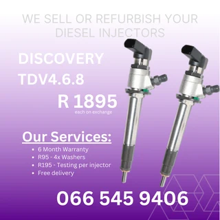 Discovery Tdv4.6.8 Diesel Injectors For Sale On Exchange With Warranty