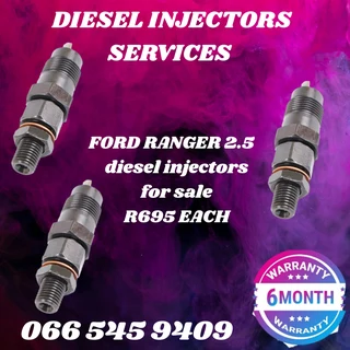 Ford Ranger 2.5wl Diesel Injectors For Sale On Exchange With Warranty