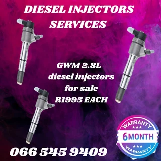 Gwm 2.8 Diesel Injectors For Sale On Exchange With Warranty