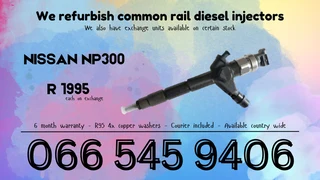 Nissan Np300 Diesel Injectors For Sale On Exchange With Warranty