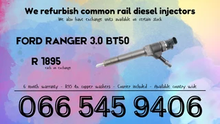 Ford Ranger 3.0 Diesel Injectors For Sale On Exchange With Warranty