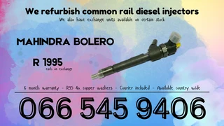 Mahindra Bolero Diesel Injectors For Sale On Exchange With Warranty