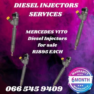 Mercedes Vito Diesel Injectors For Sale On Exchange With Warranty