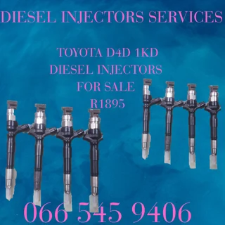 Toyota D4d 1kd Diesel Injectors For Sale On Exchange With Warranty