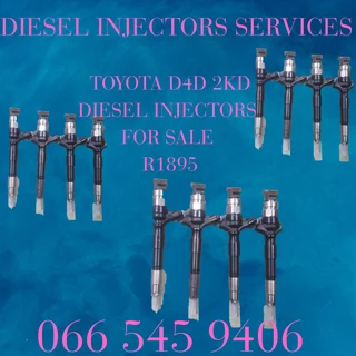Toyota D4d 2kd Diesel Injectors For Sale On Exchange With Warranty