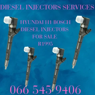 Hyundai H1 Bosch Diesel Injectors For Sale On Exchange With Warranty