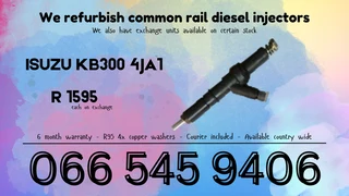 Isuzu Kb300 4ja1 Diesel Injectors For Sale On Exchange With Warranty
