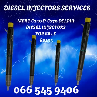 Merc C220 & C270 Delphi Diesel Injectors For Sale On Exchange With Warranty