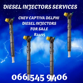Chev Captiva Delphi Diesel Injectors For Sale On Exchange With Warranty