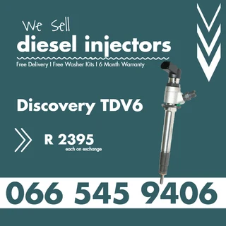 Discovery Tdv6 Diesel Injectors For Sale On Exchange
