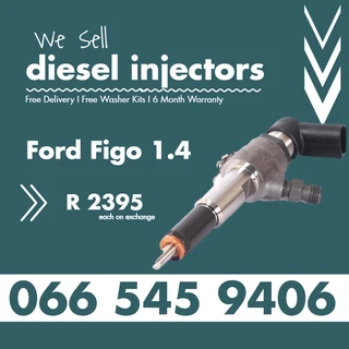 Ford Figo 1.4 Diesel Injectors For Sale With Warranty