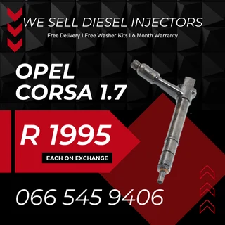Opel Corsa 1.7 Diesel Injectors For Sale On Exchange