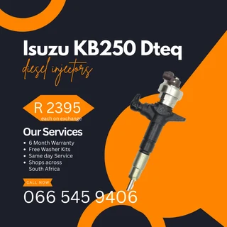 Isuzu Kb250 Dteq Diesel Injectors For Sale On Exchange