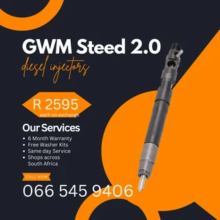 Gwm Steed 2.0 Diesel Injectors For Sale On Exchange