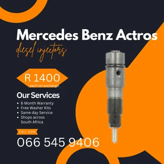 Mercedes Benz Actros Diesel Injectors For Sale
