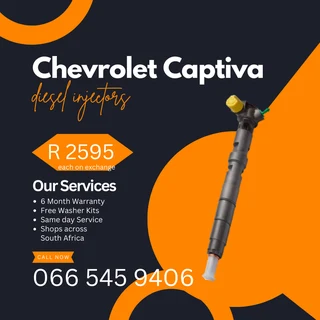 Chevrolet Captiva Delphi Diesel Injectors For Sale