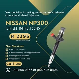 Nissan Np300 Diesel Injectors For Sale