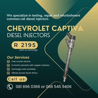Chevrolet Captiva Diesel Injectors For Sale