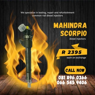 Mahindra Scorpio Diesel Injectors For Sale