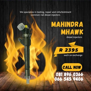 Mahindra Mhawk Diesel Injectors For Sale
