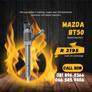 Mazda Bt50 Diesel Injectors For Sale