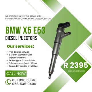 Bmw X5 E53 Diesel Injectors For Sale On Exchange